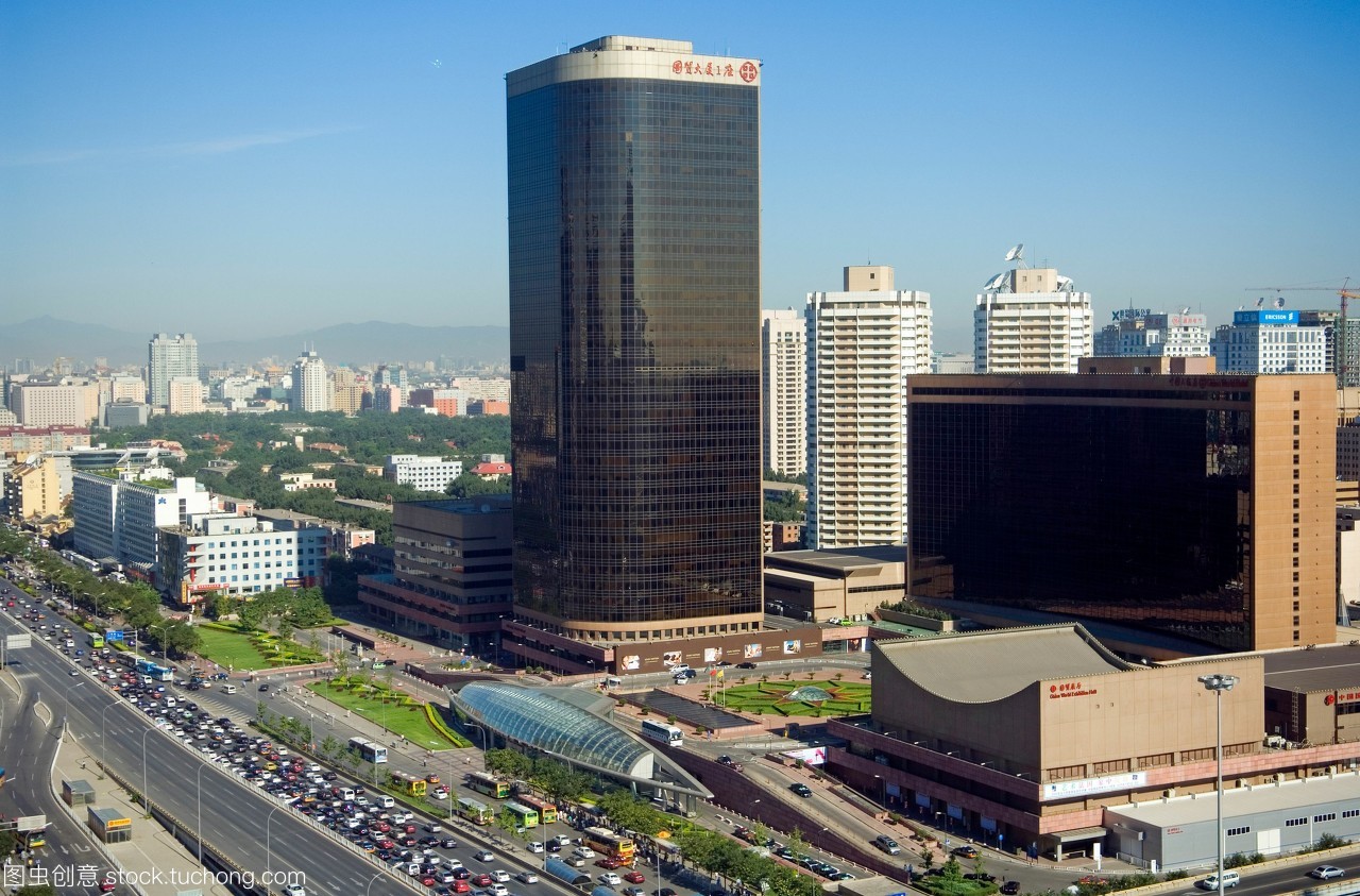 中國世界貿(mào)易中心位于北京市中心商務(wù)區(qū)